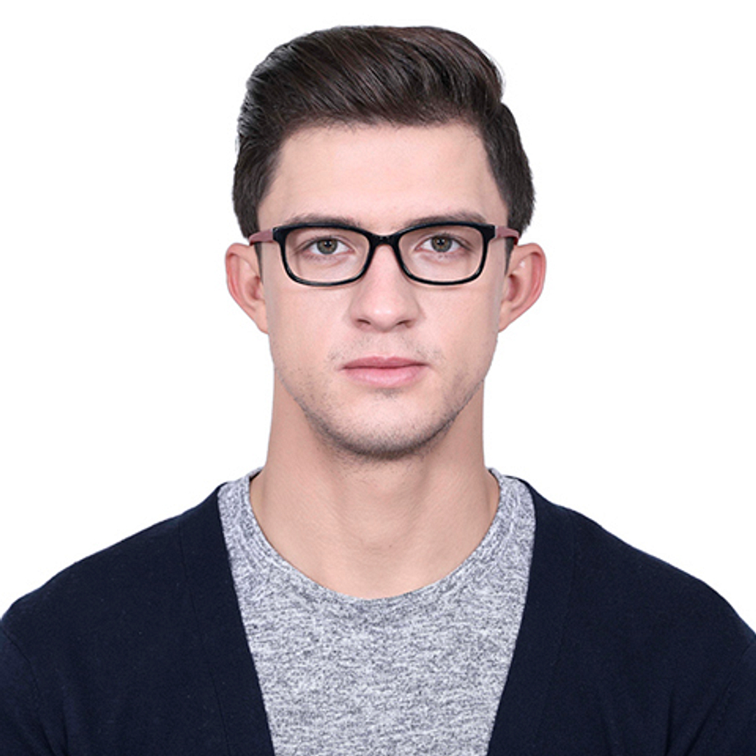 Vincent Chase Online Black Full Rim Rectangle right side