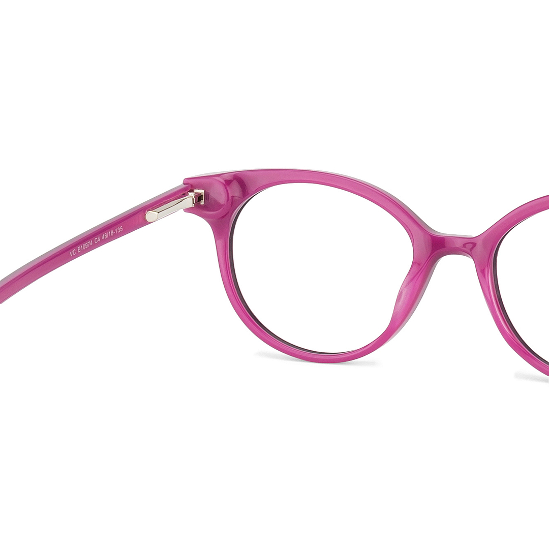 Vincent Chase Online Black Full Rim Cat Eye left side