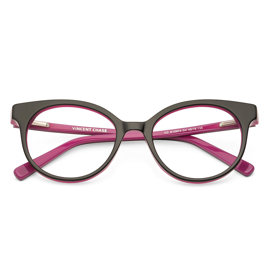 Vincent Chase Online Black Full Rim Cat Eye right side