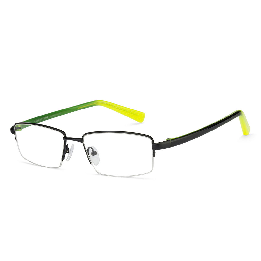 Lenskart Air Online Black Half Rim Rectangle right side