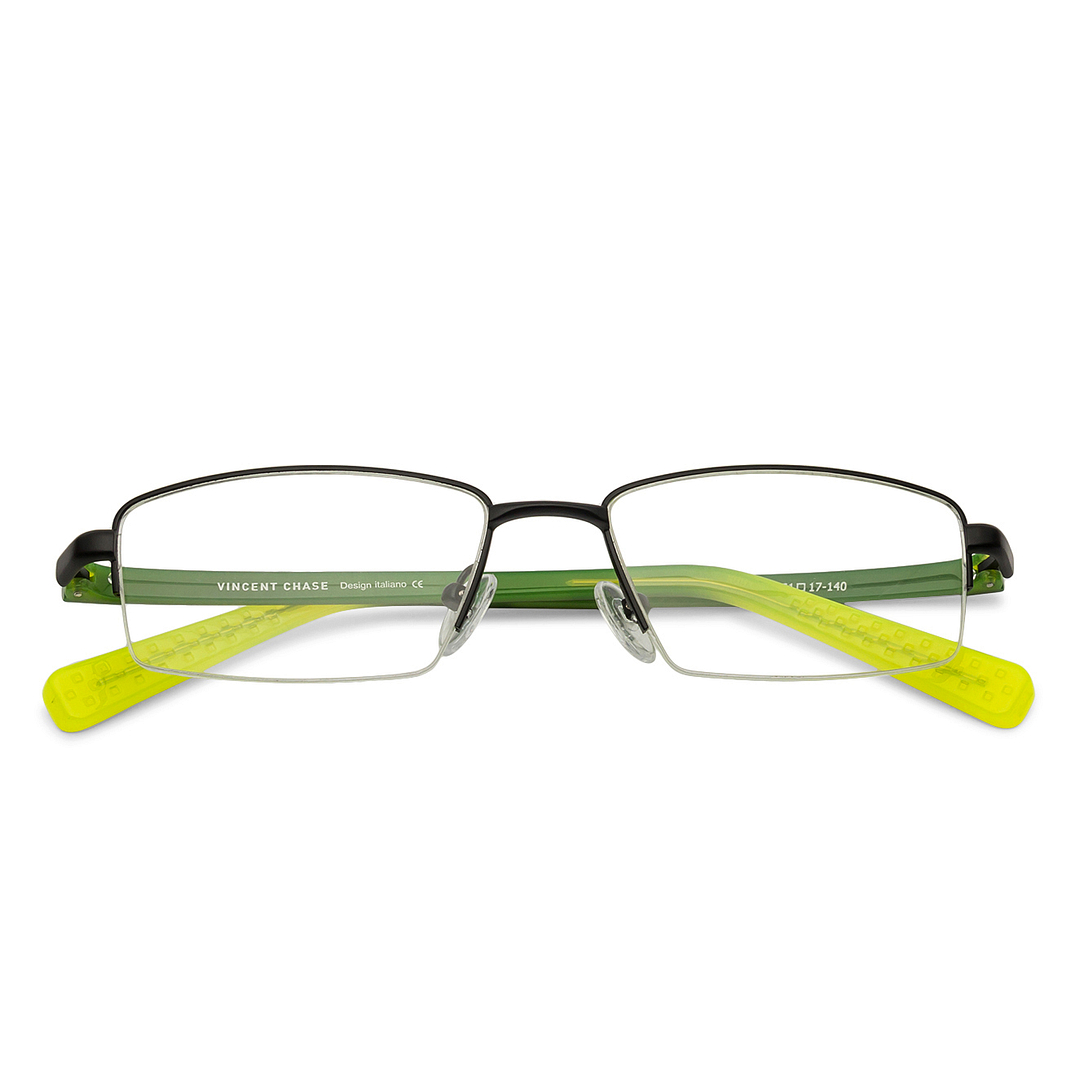 Lenskart Air Online Black Half Rim Rectangle right side