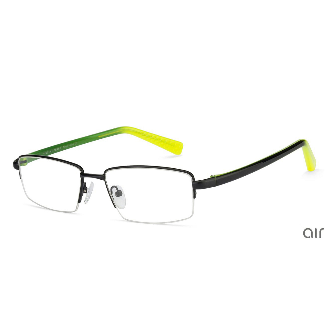 Lenskart Air Online Black Half Rim Rectangle right side