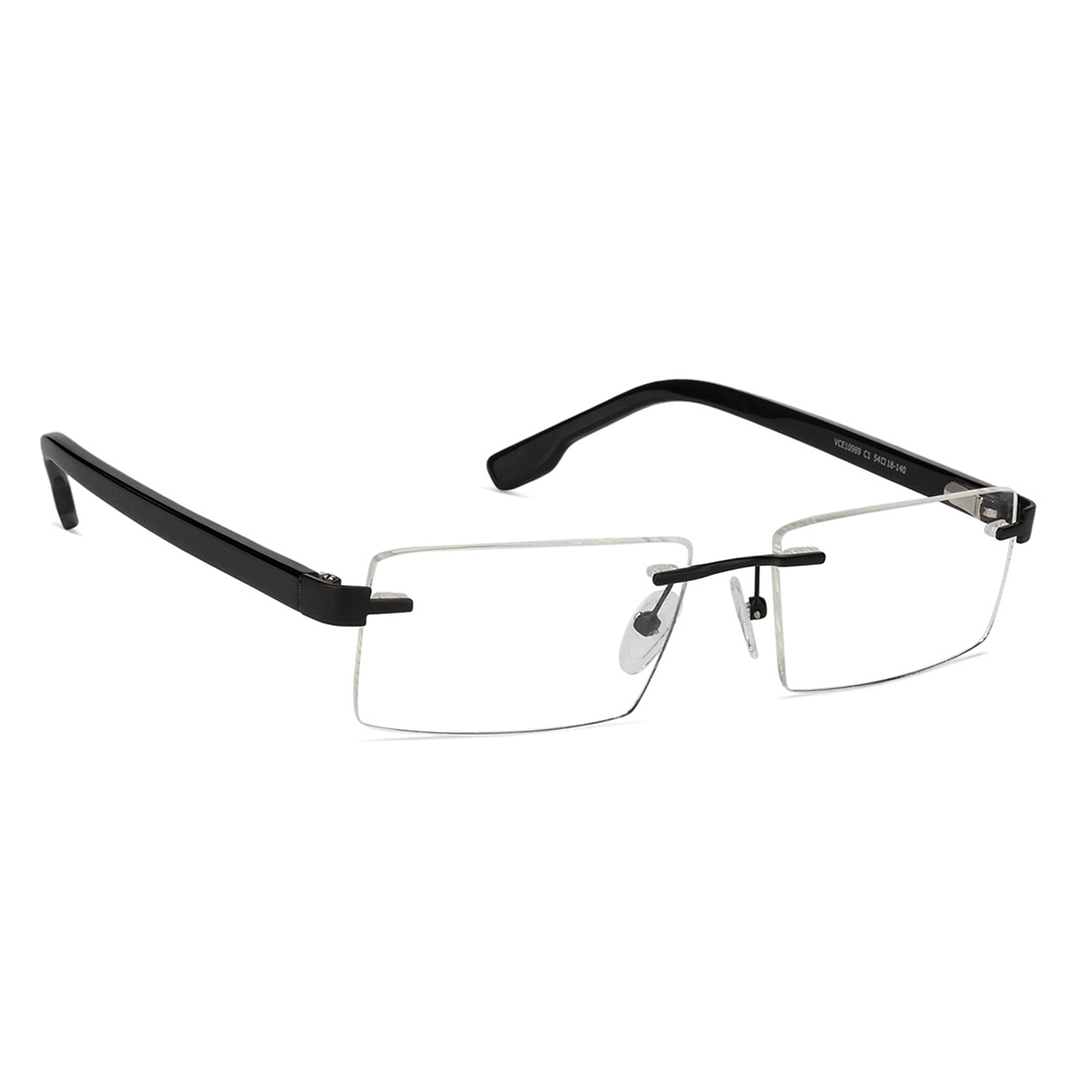 Vincent Chase Online Black Rimless Rectangle left side