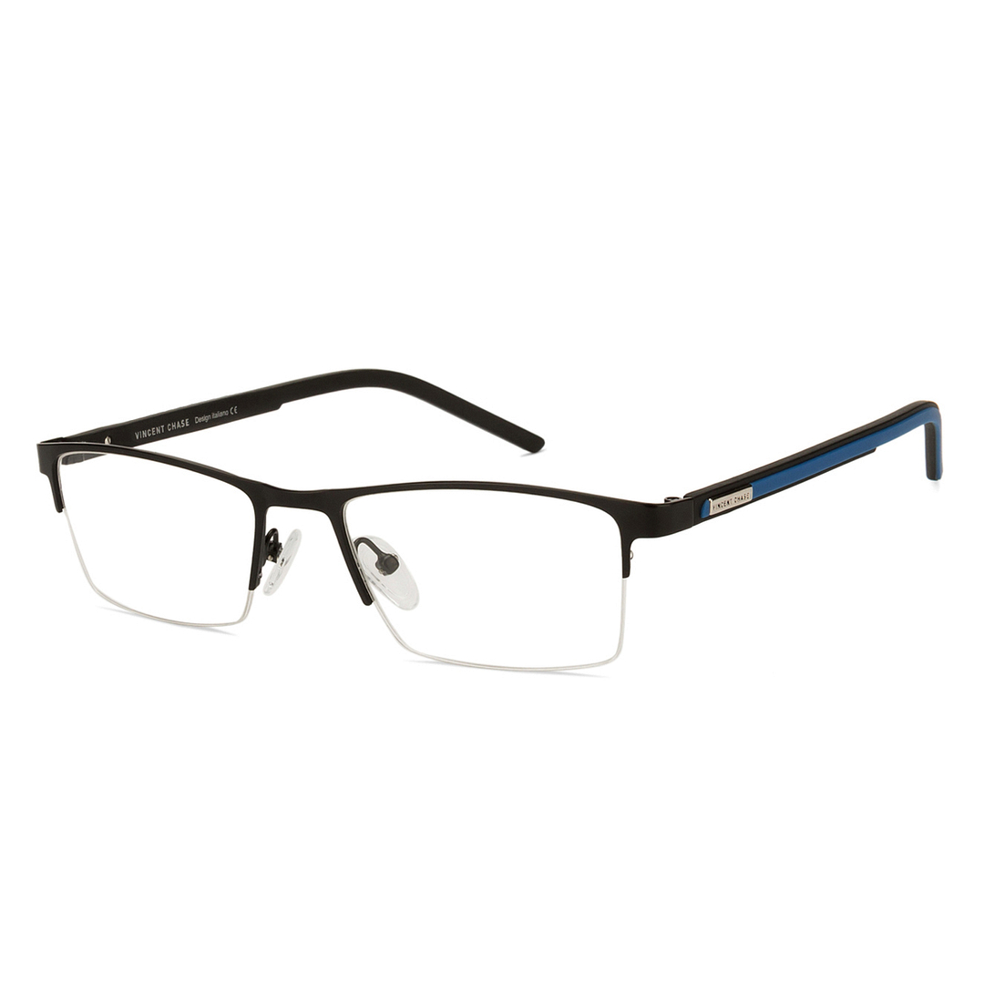 Lenskart Air Online Black Half Rim Rectangle right side