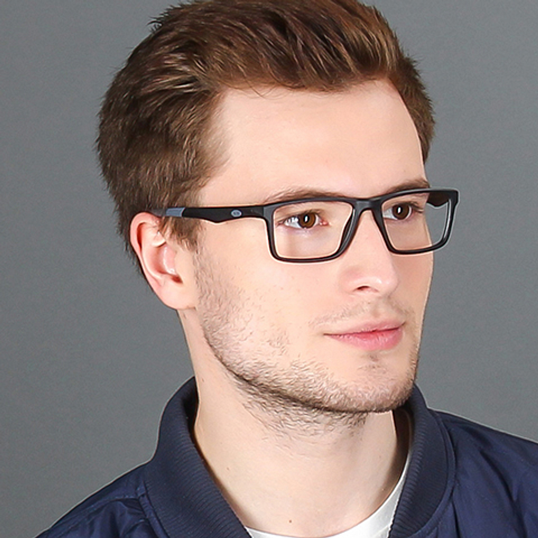 Lenskart Air Online Black Full Rim Rectangle right side