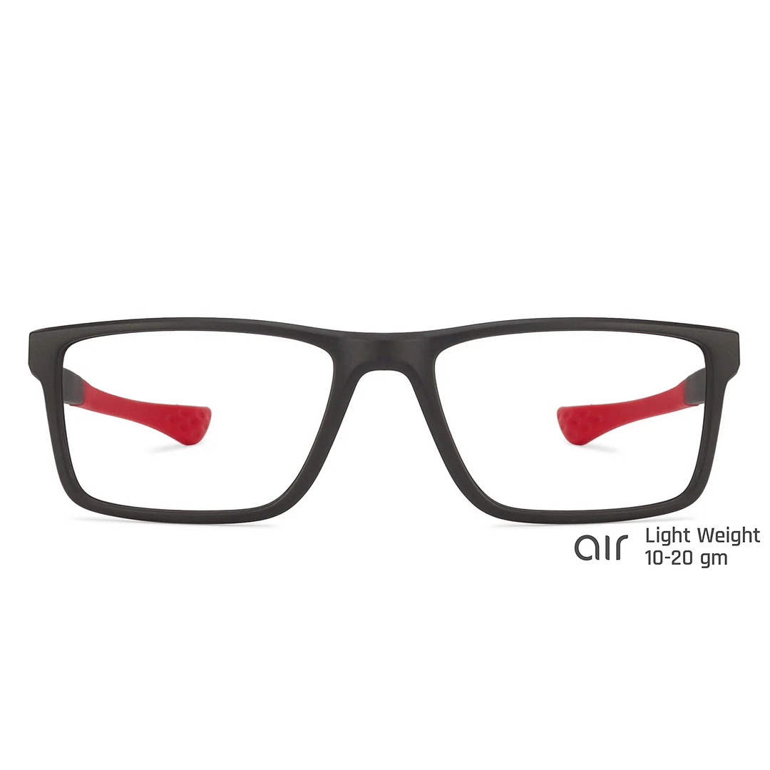 Lenskart Air Online Black Full Rim Rectangle left side