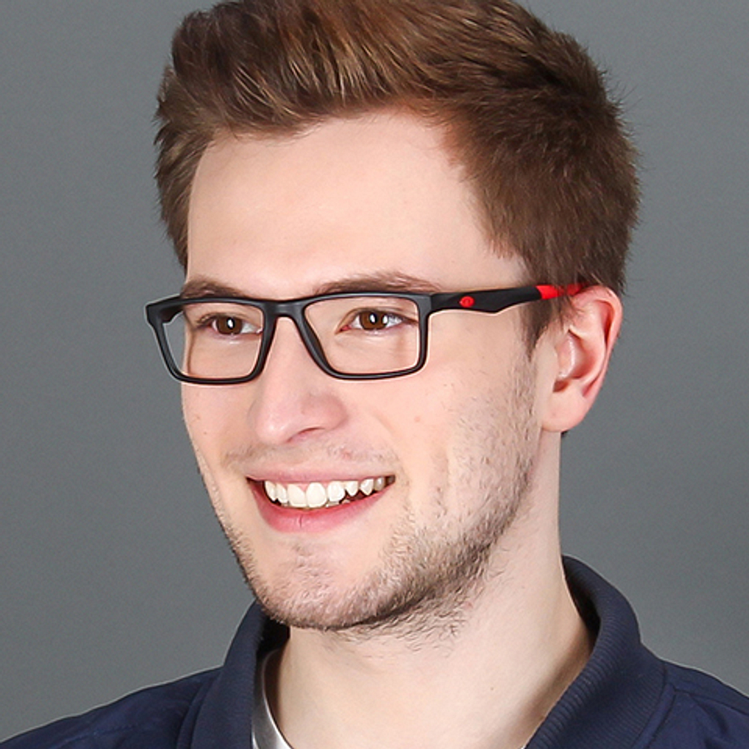 Lenskart Air Online Black Full Rim Rectangle right side