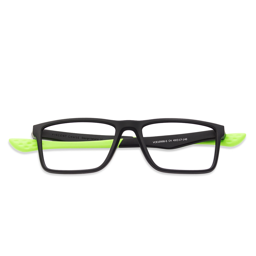 Lenskart Air Online Black Full Rim Rectangle left side