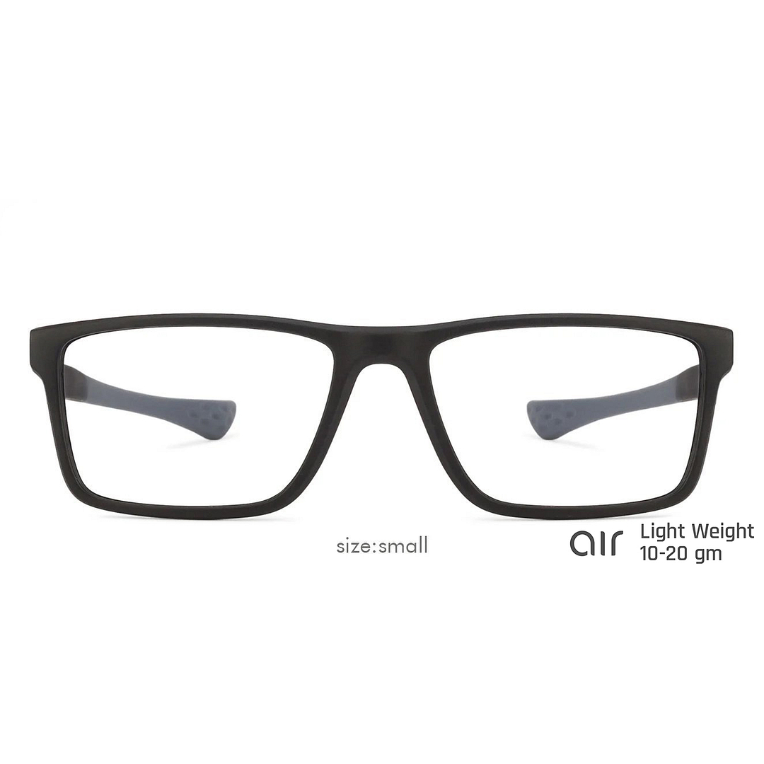 Lenskart Air Online Black Full Rim Rectangle left side