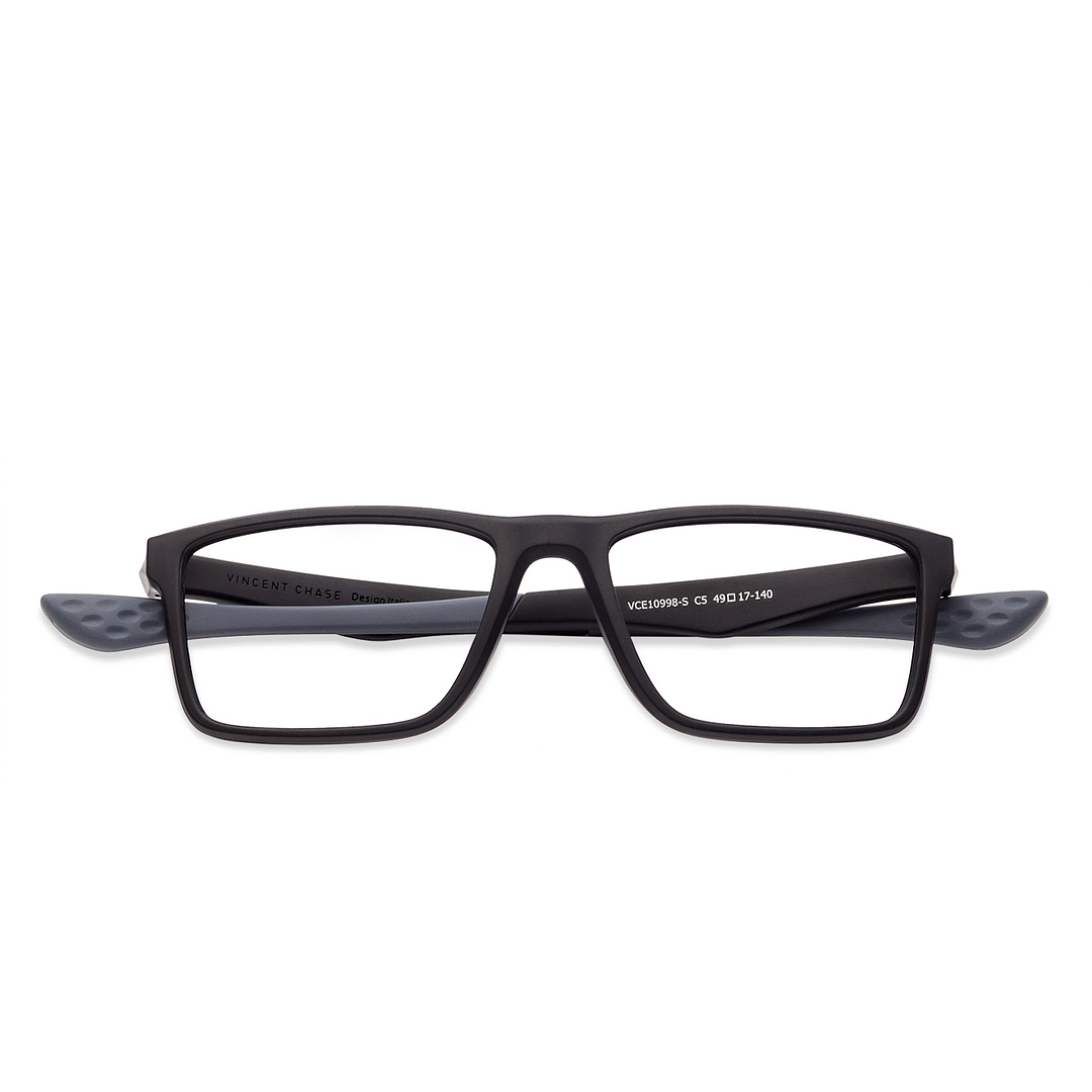 Lenskart Air Online Black Full Rim Rectangle left side