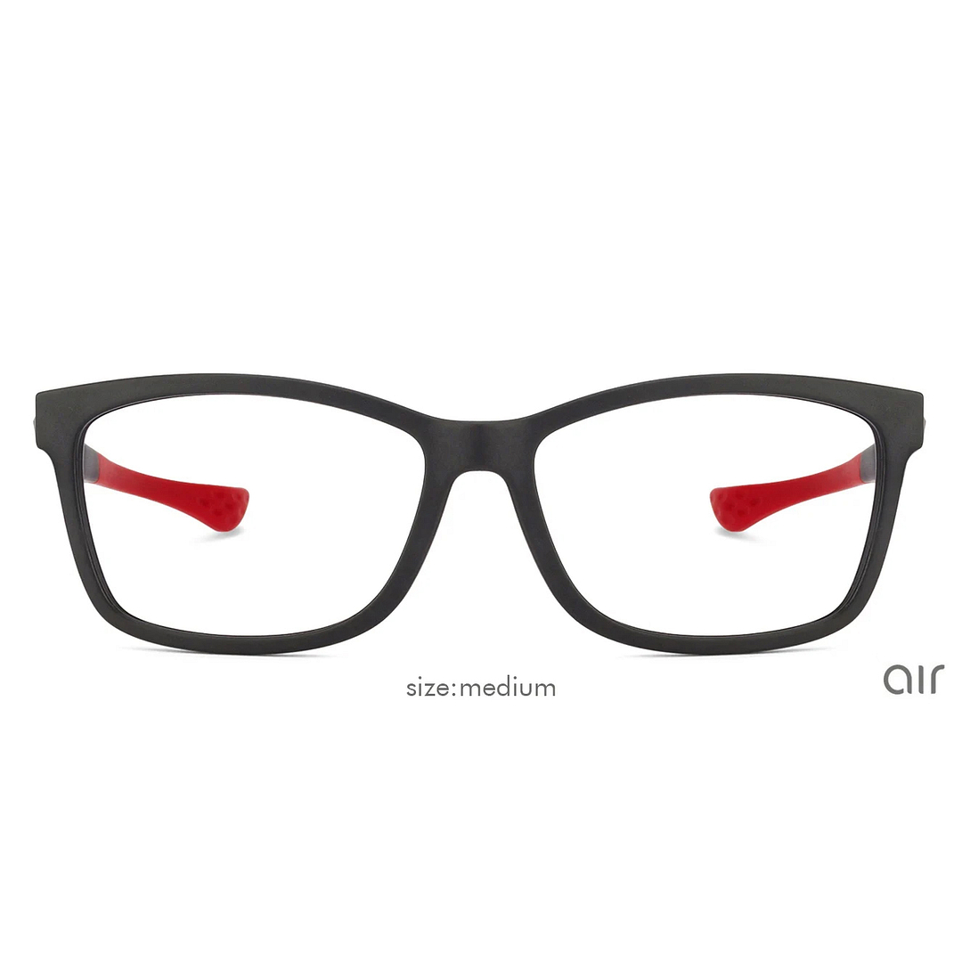 Lenskart Air Online Black Full Rim Rectangle left side