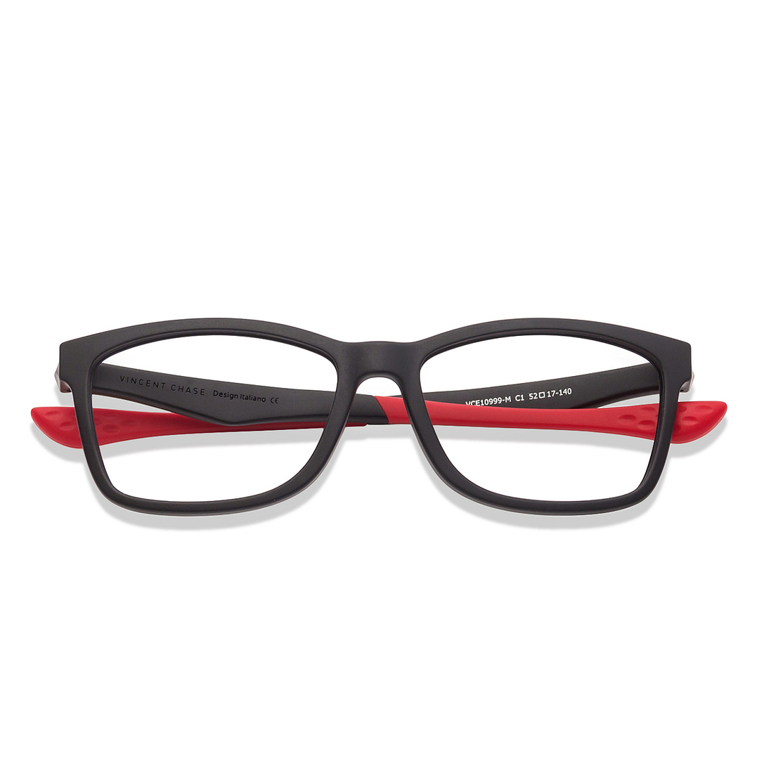 Lenskart Air Online Black Full Rim Rectangle left side
