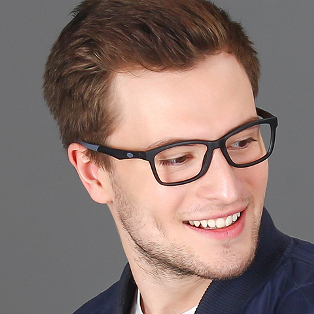 Lenskart Air Online Black Full Rim Rectangle right side