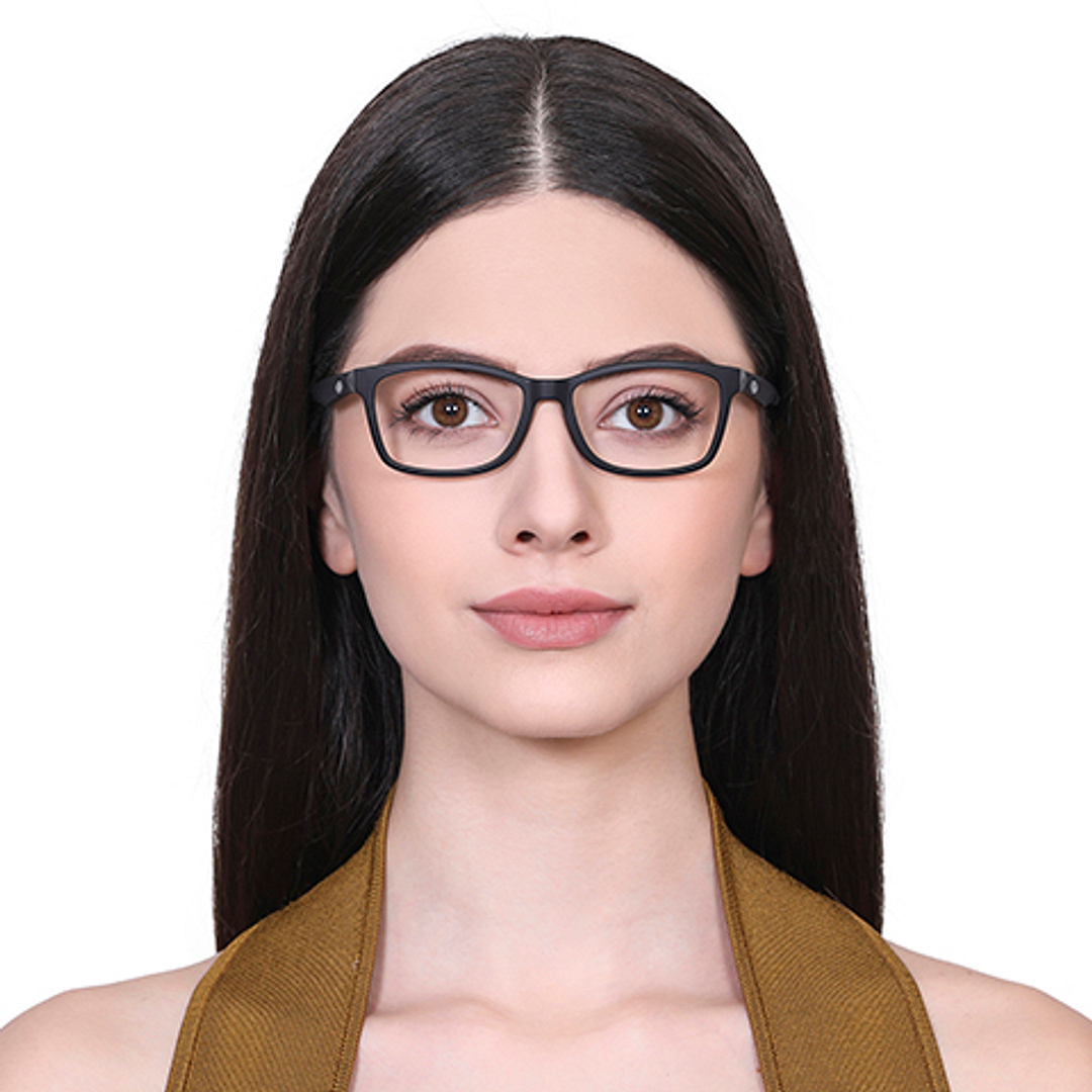 Lenskart Air Online Black Full Rim Rectangle left side