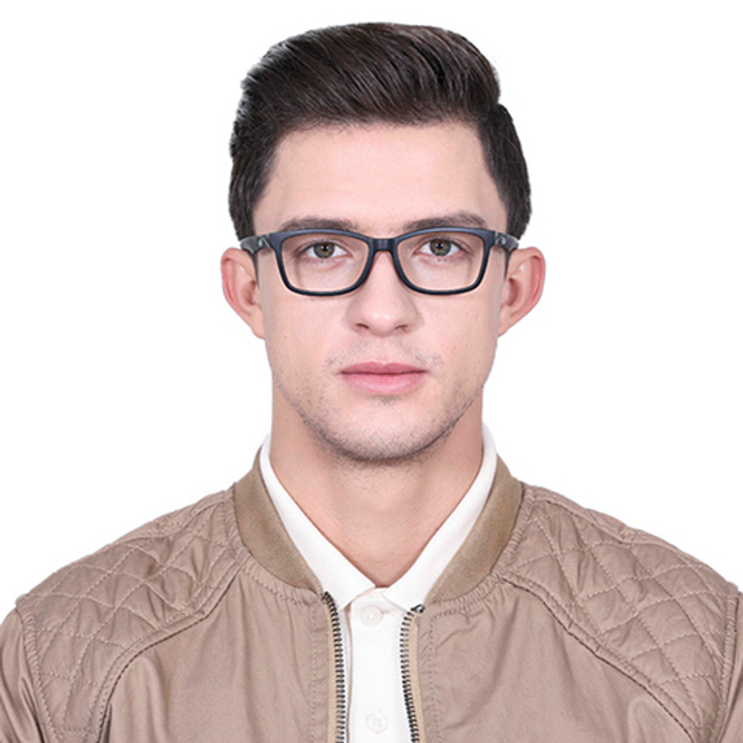 Lenskart Air Online Black Full Rim Rectangle right side