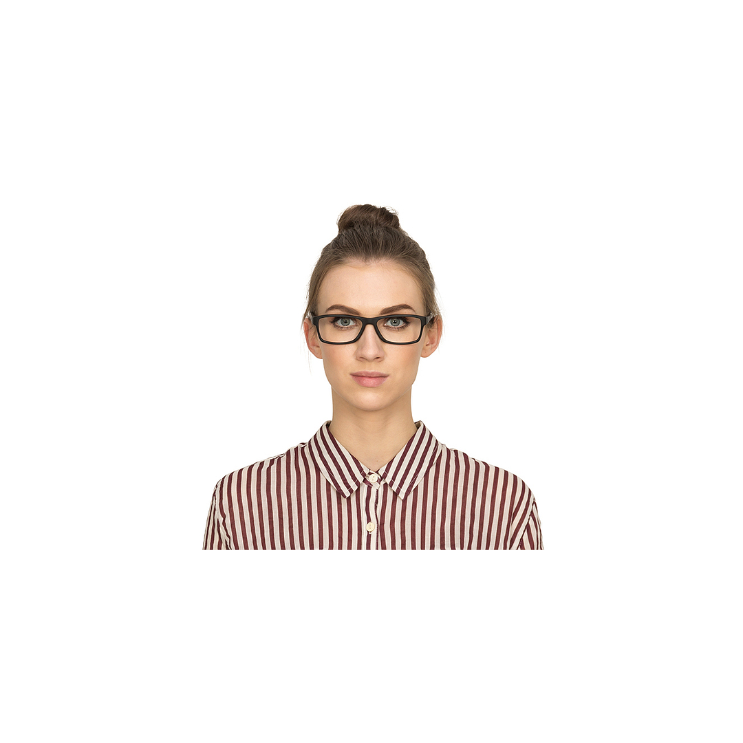 Lenskart Air Online Black Full Rim Rectangle left side