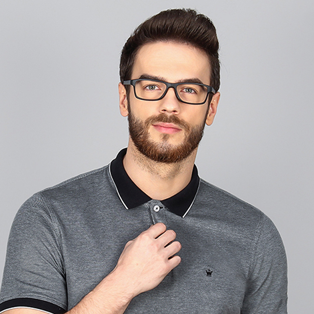 Lenskart Air Online Black Full Rim Rectangle right side