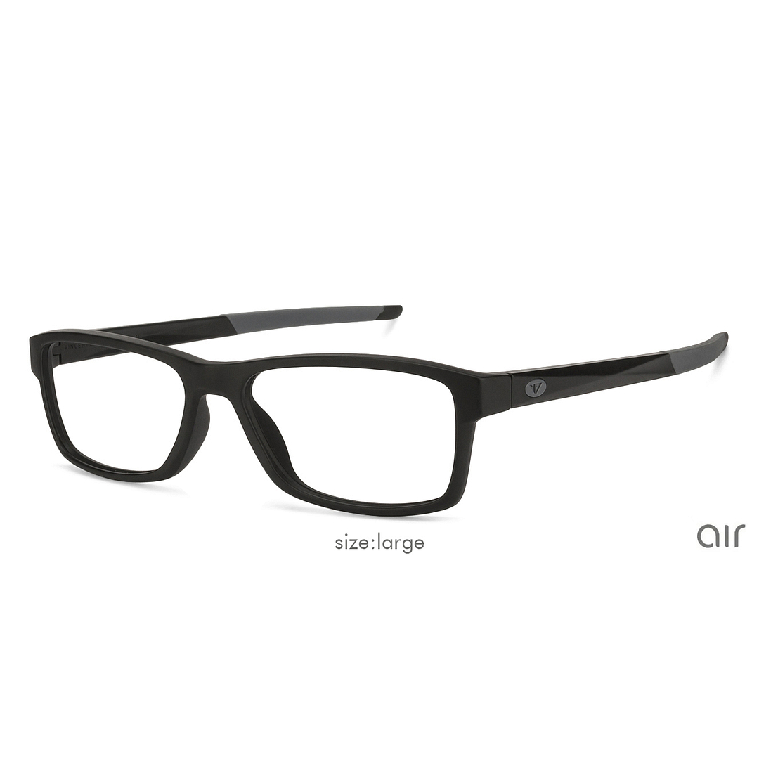 Lenskart Air Online Black Full Rim Rectangle left side