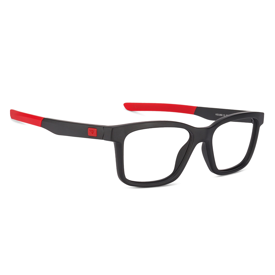 Lenskart Air Online Black Full Rim Rectangle left side