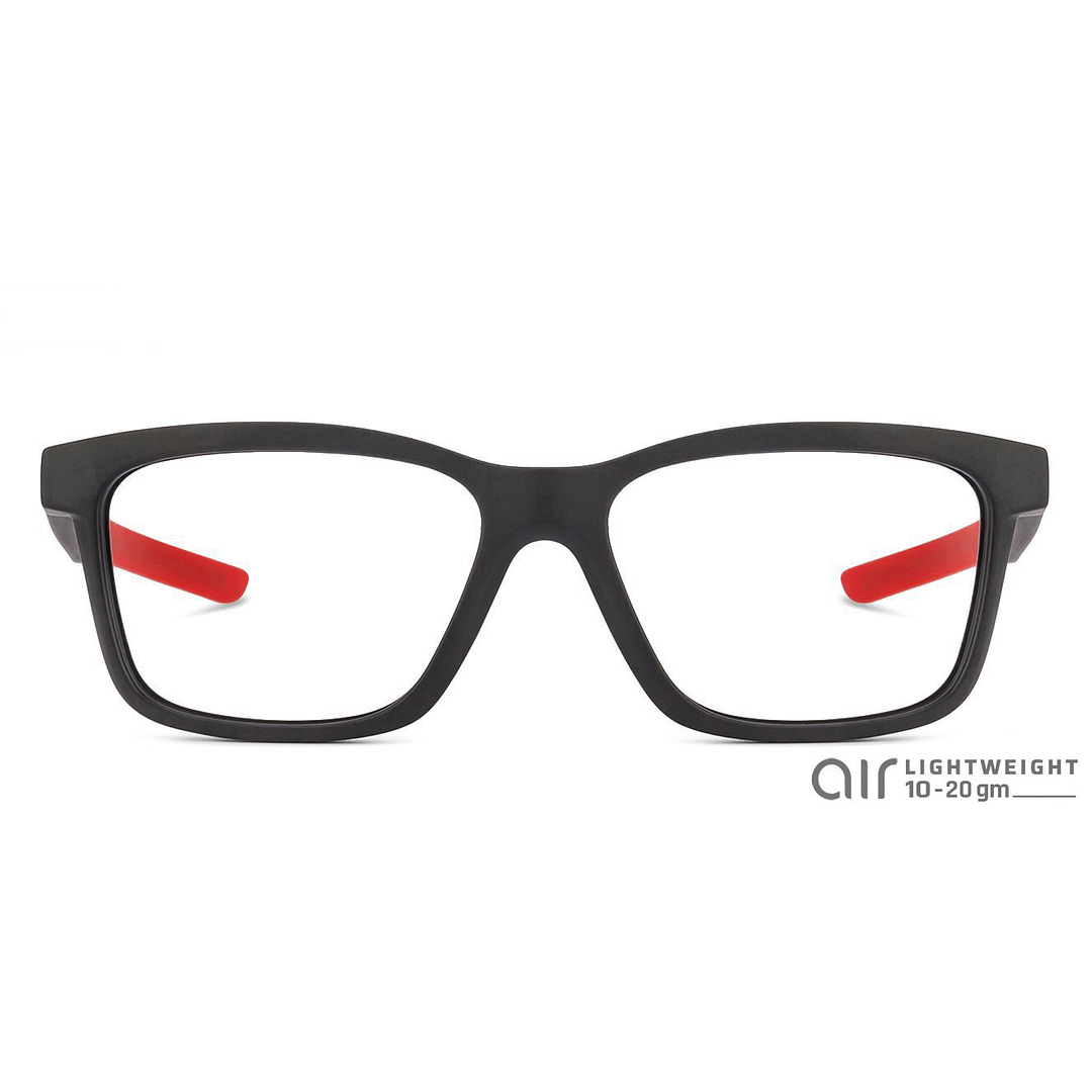 Lenskart Air Online Black Full Rim Rectangle left side