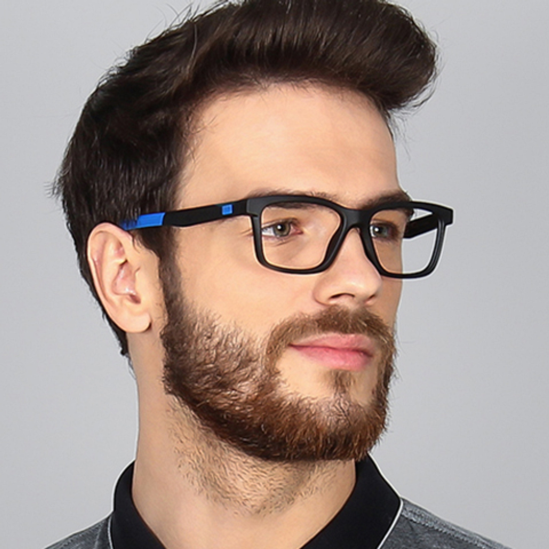 Lenskart Air Online Black Full Rim Rectangle right side