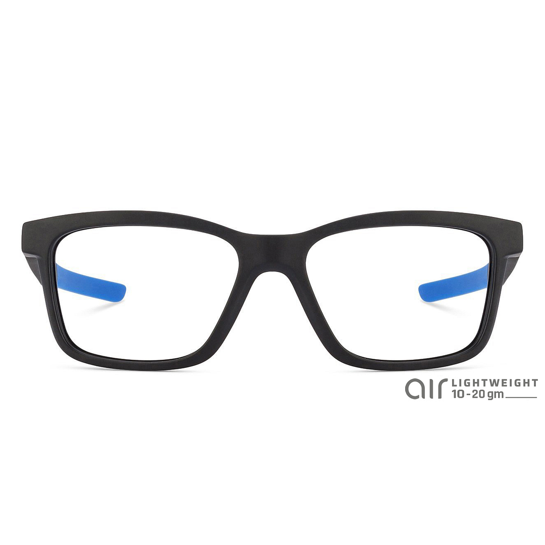 Lenskart Air Online Black Full Rim Rectangle left side