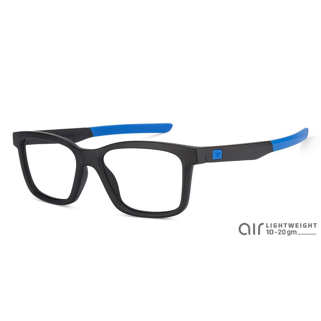 Lenskart Air Online Black Full Rim Rectangle left side