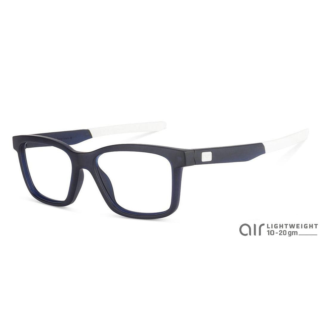 Lenskart Air Online Sky Blue Full Rim Rectangle right side