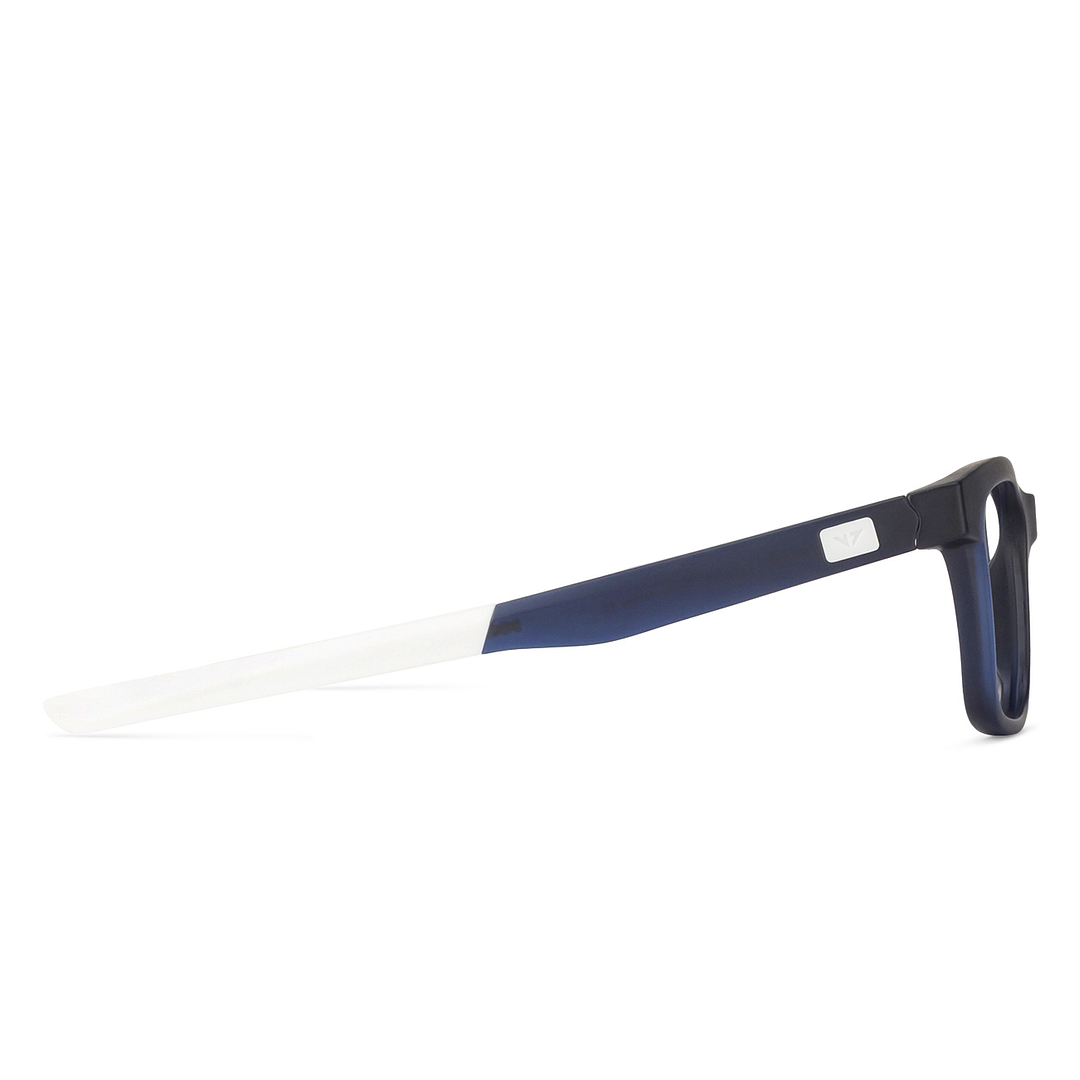 Lenskart Air Online Sky Blue Full Rim Rectangle left side