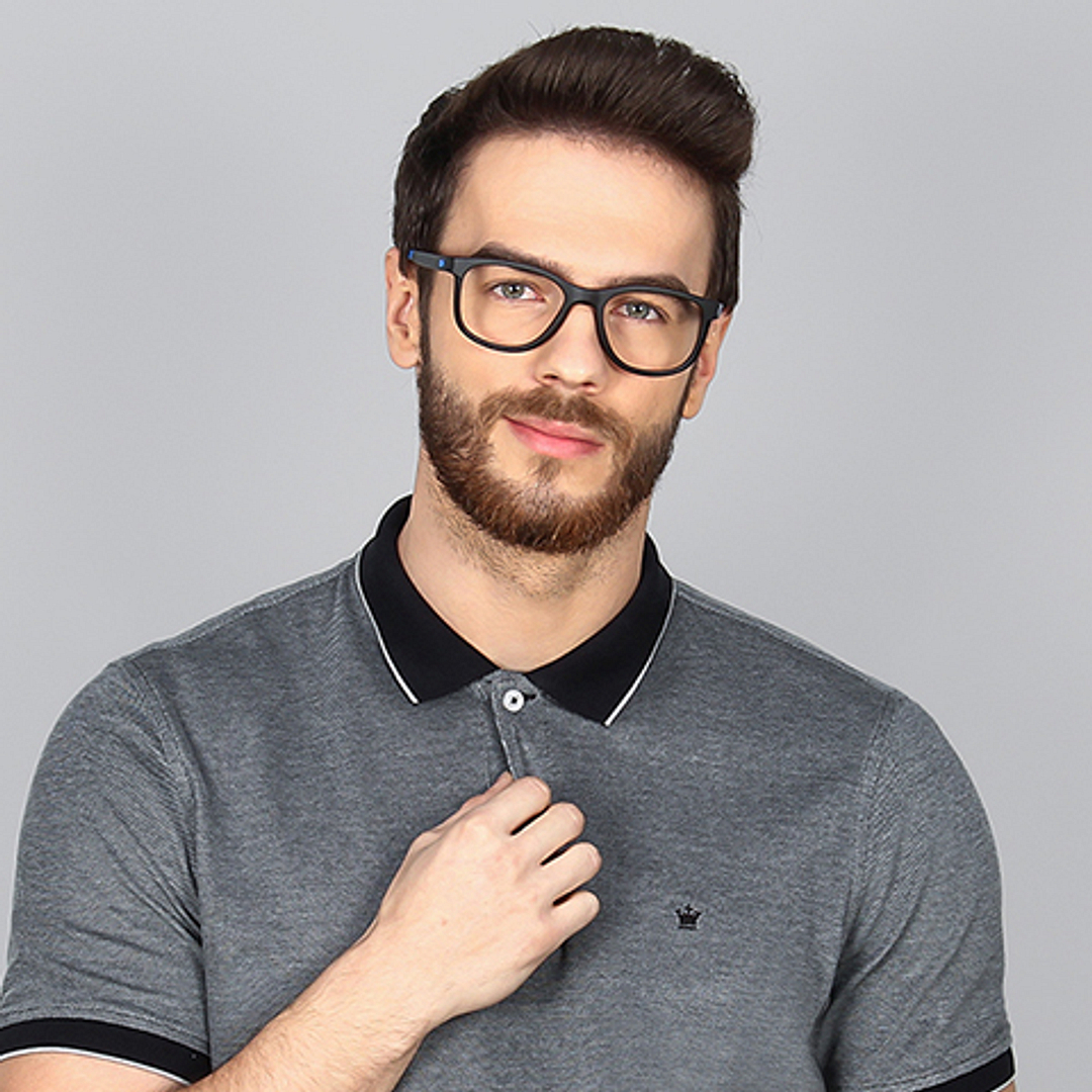 Lenskart Air Online Black Full Rim Square right side