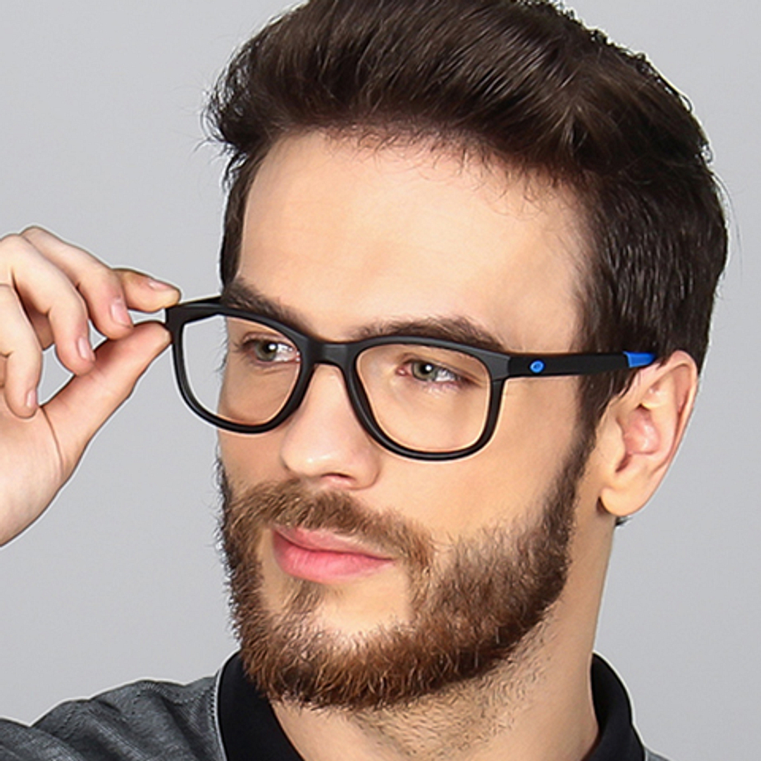 Lenskart Air Online Black Full Rim Square right side