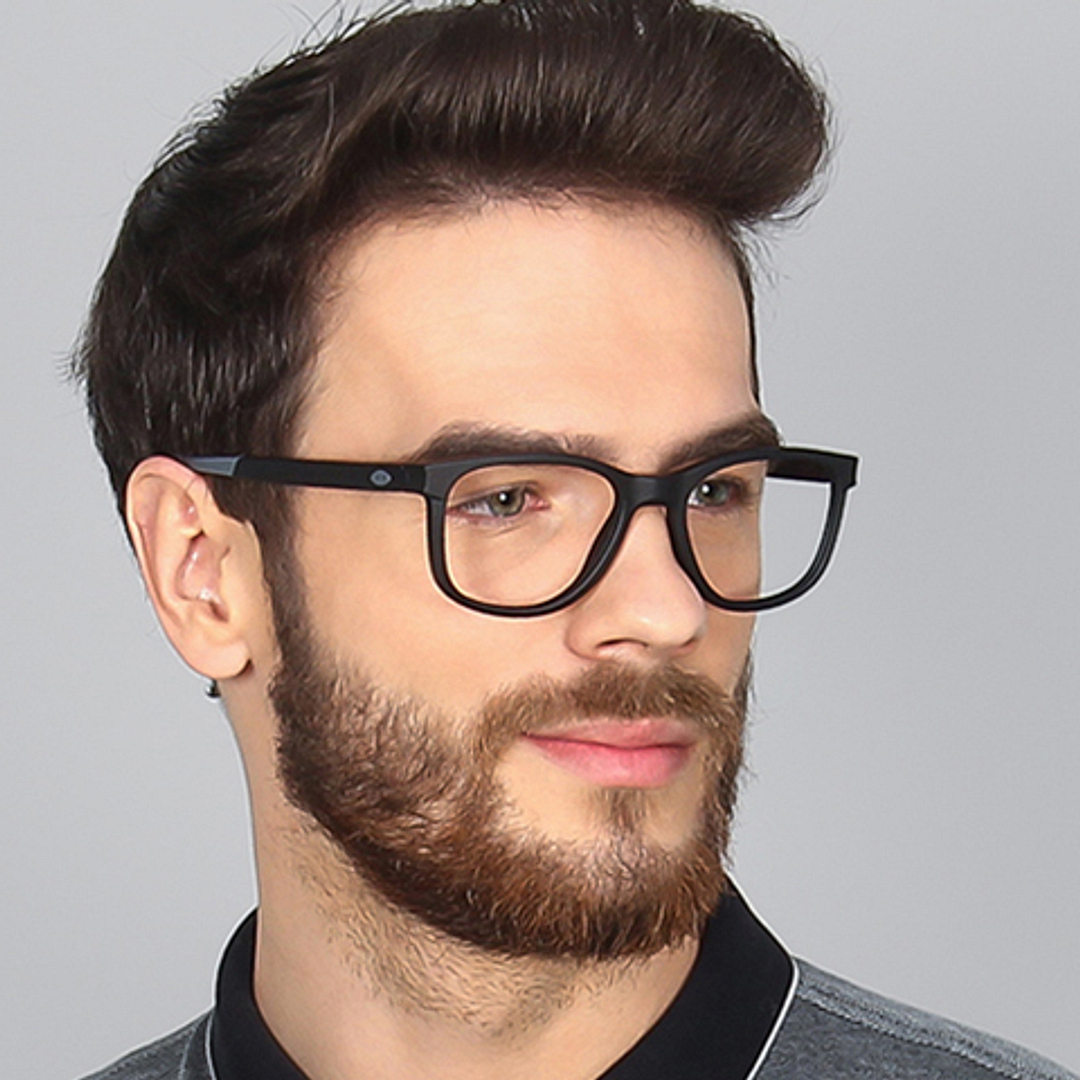 Lenskart Air Online Black Full Rim Square left side