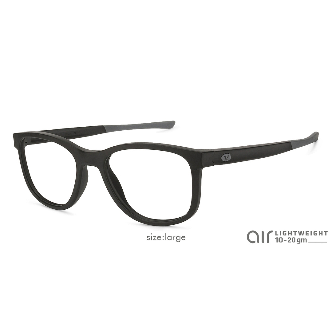 Lenskart Air Online Black Full Rim Square left side