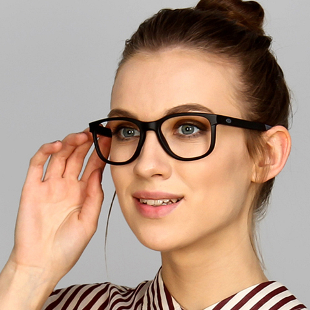 Lenskart Air Online Black Full Rim Square right side