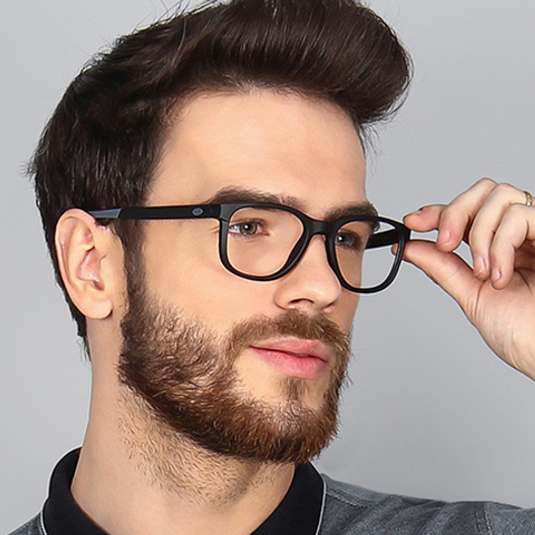 Lenskart Air Online Black Full Rim Square right side