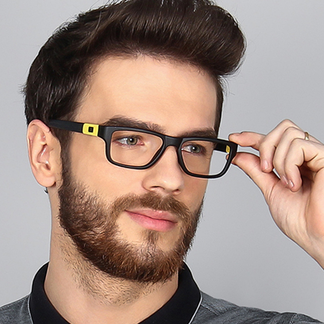 Lenskart Air Online Black Full Rim Rectangle left side