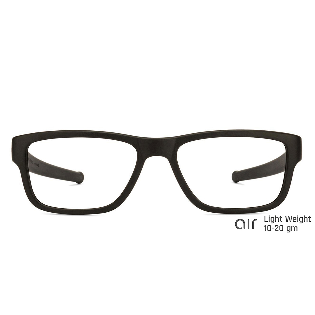 Lenskart Air Online Black Full Rim Rectangle left side