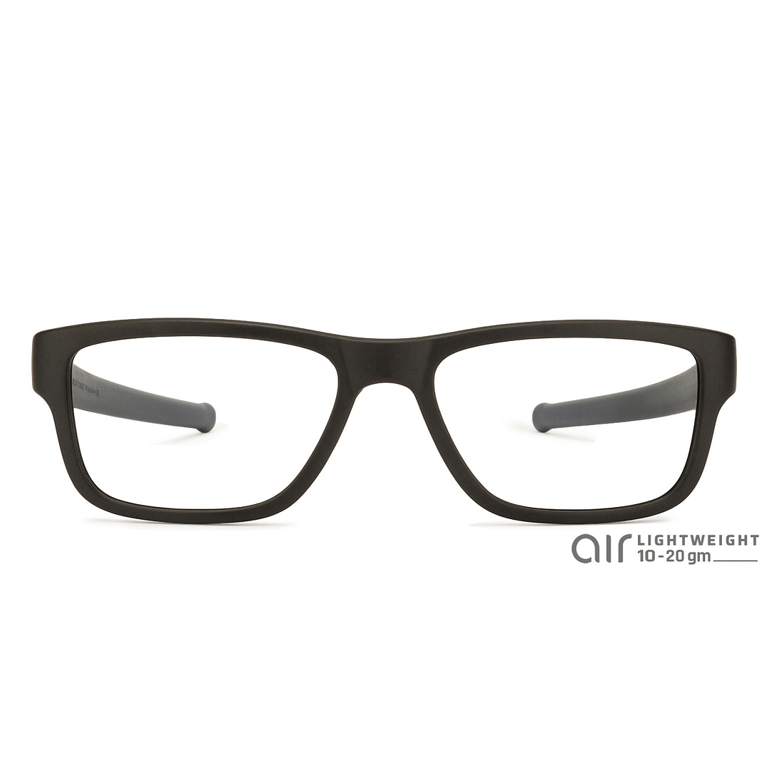 Lenskart Air Online Black Full Rim Rectangle left side