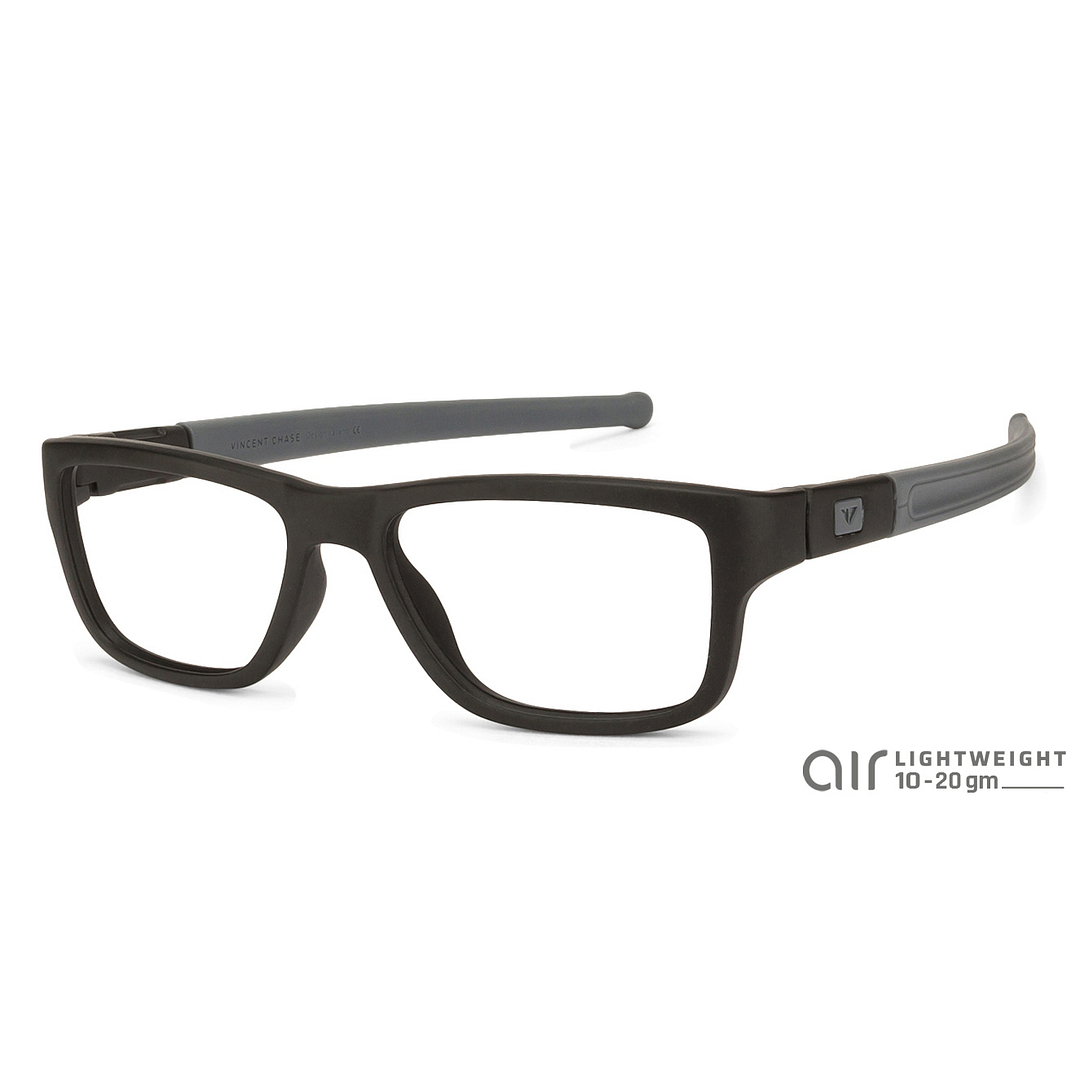 Lenskart Air Online Black Full Rim Rectangle left side