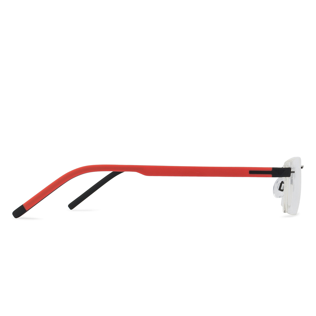 Lenskart Air Online Black Rimless Rectangle right side