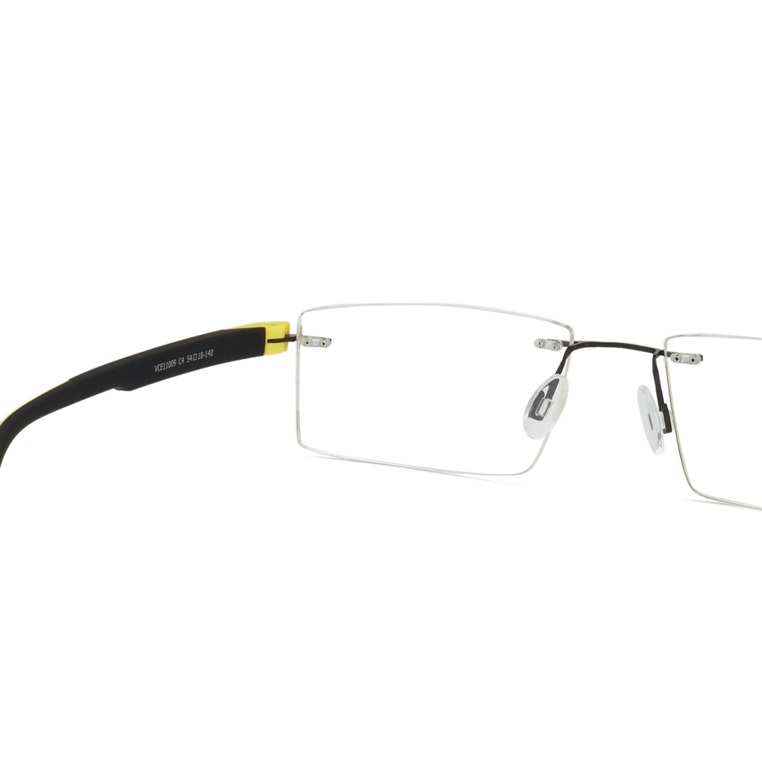 Lenskart Air Online Black Rimless Rectangle left side