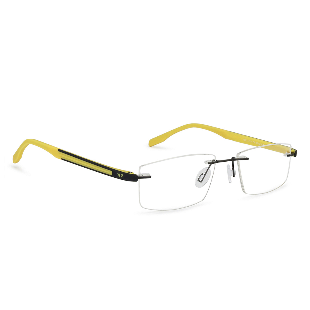 Lenskart Air Online Black Rimless Rectangle left side