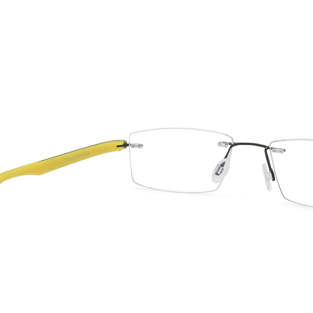 Lenskart Air Online Black Rimless Rectangle left side