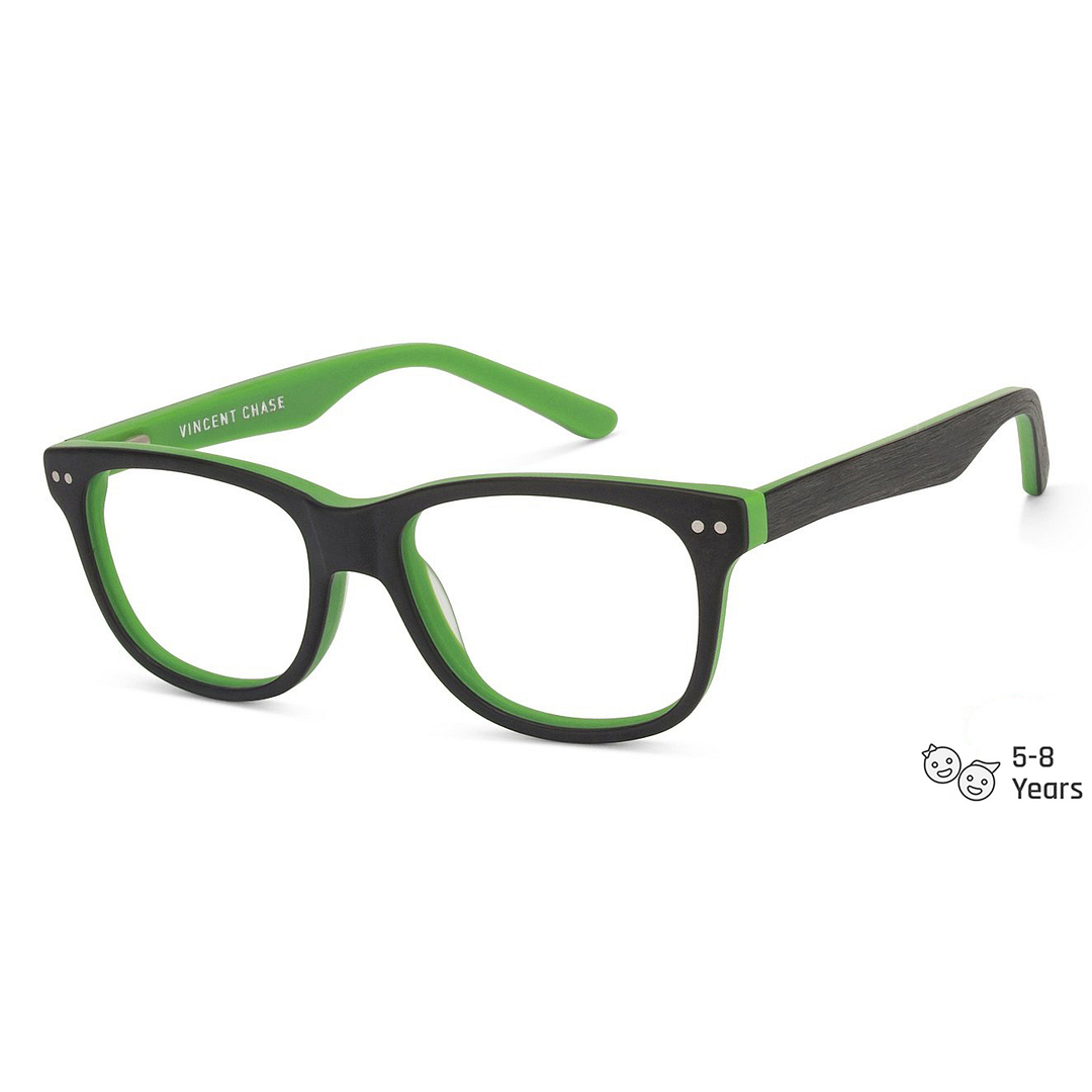 Hooper Online Black Full Rim Rectangle right side