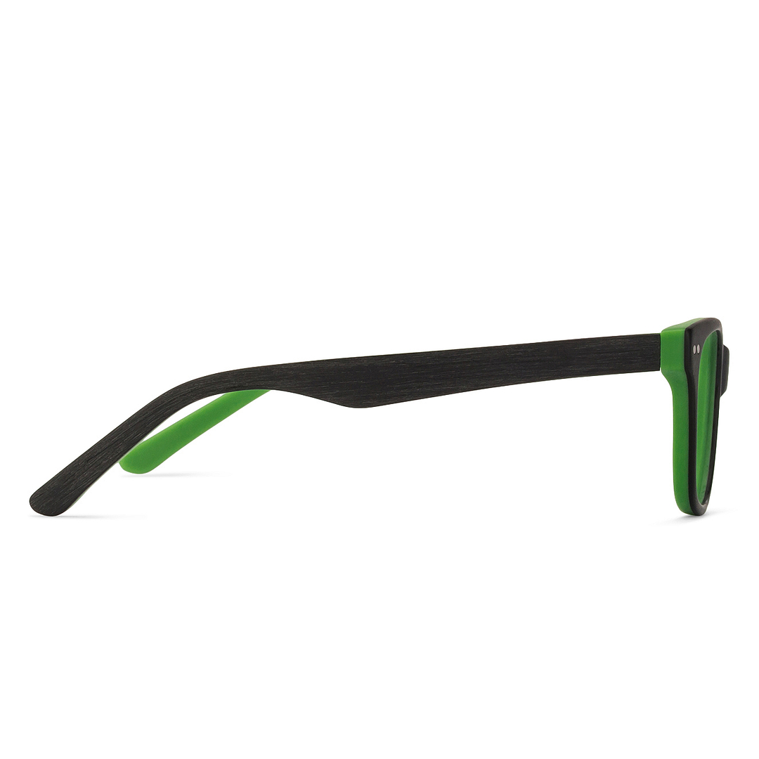 Hooper Online Black Full Rim Rectangle right side