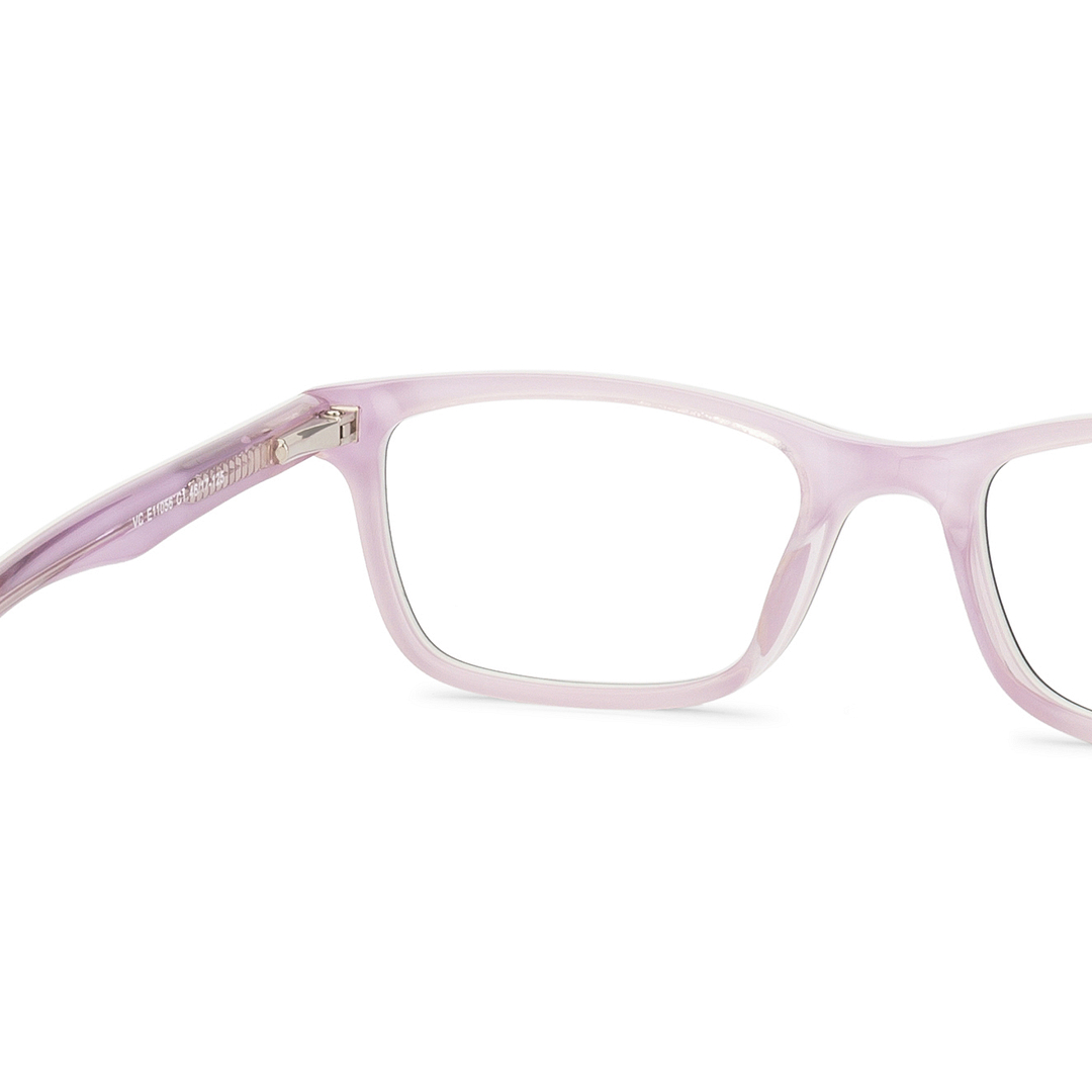 Hooper Online Purple Full Rim Rectangle left side