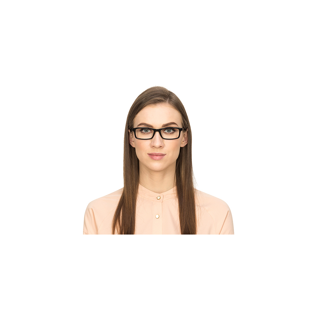 Lenskart READERS Black Black Full Rim Rectangle Lenskart READERS VC E11058 Only for 1 5 Prefitted Powers left side