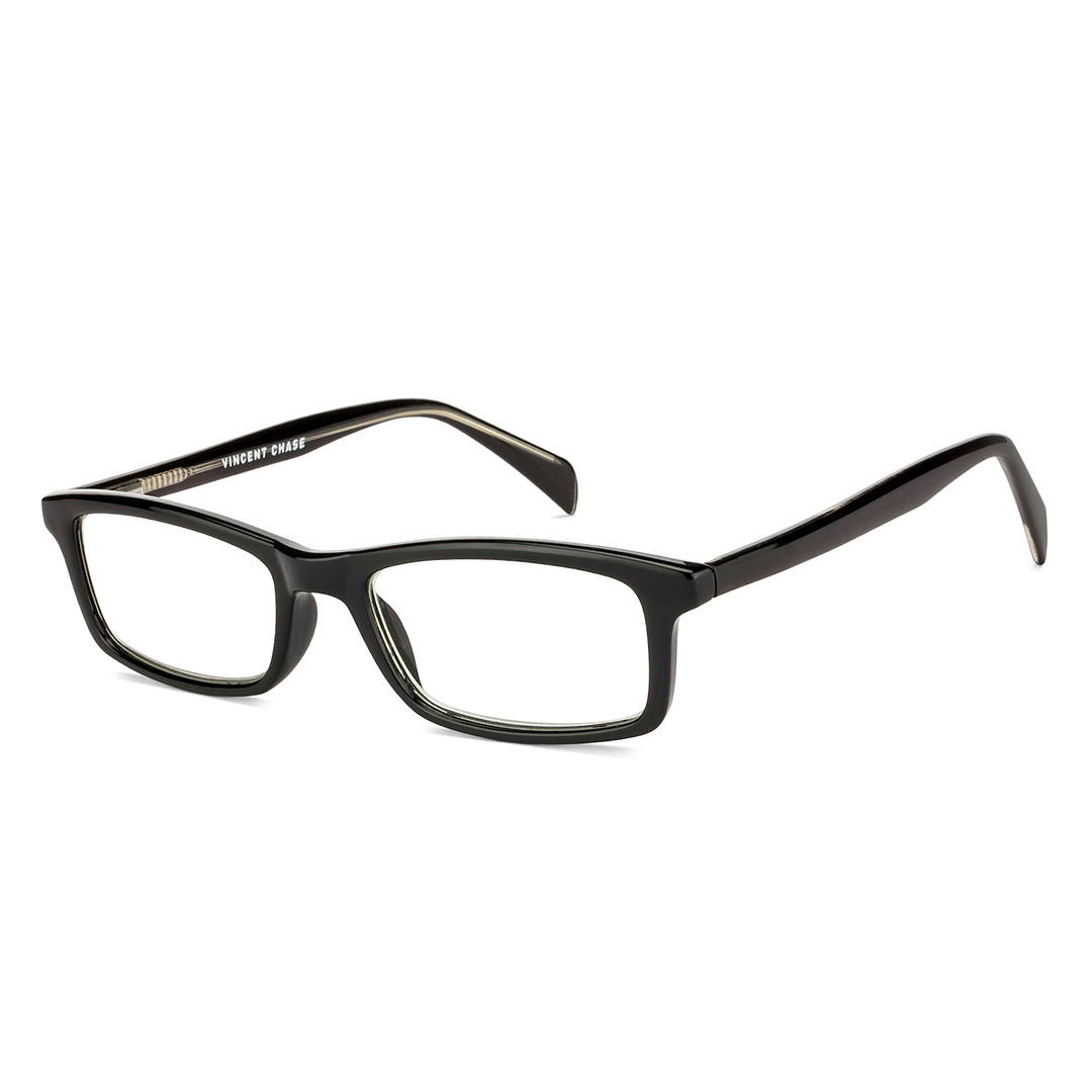 Lenskart READERS Black Black Full Rim Rectangle Lenskart READERS VC E11058 Only for 1 5 Prefitted Powers right side