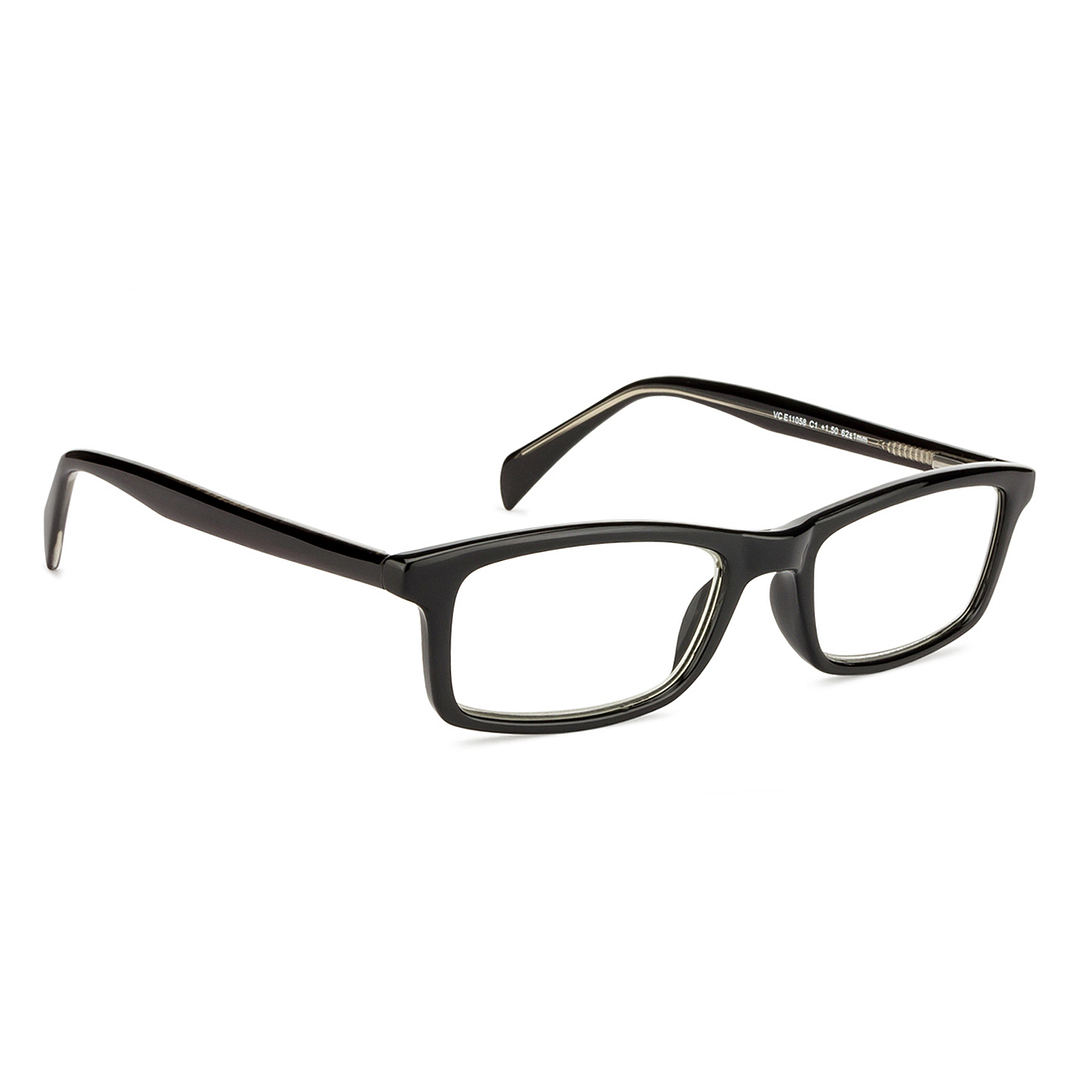 Lenskart READERS Black Black Full Rim Rectangle Lenskart READERS VC E11058 Only for 1 5 Prefitted Powers left side