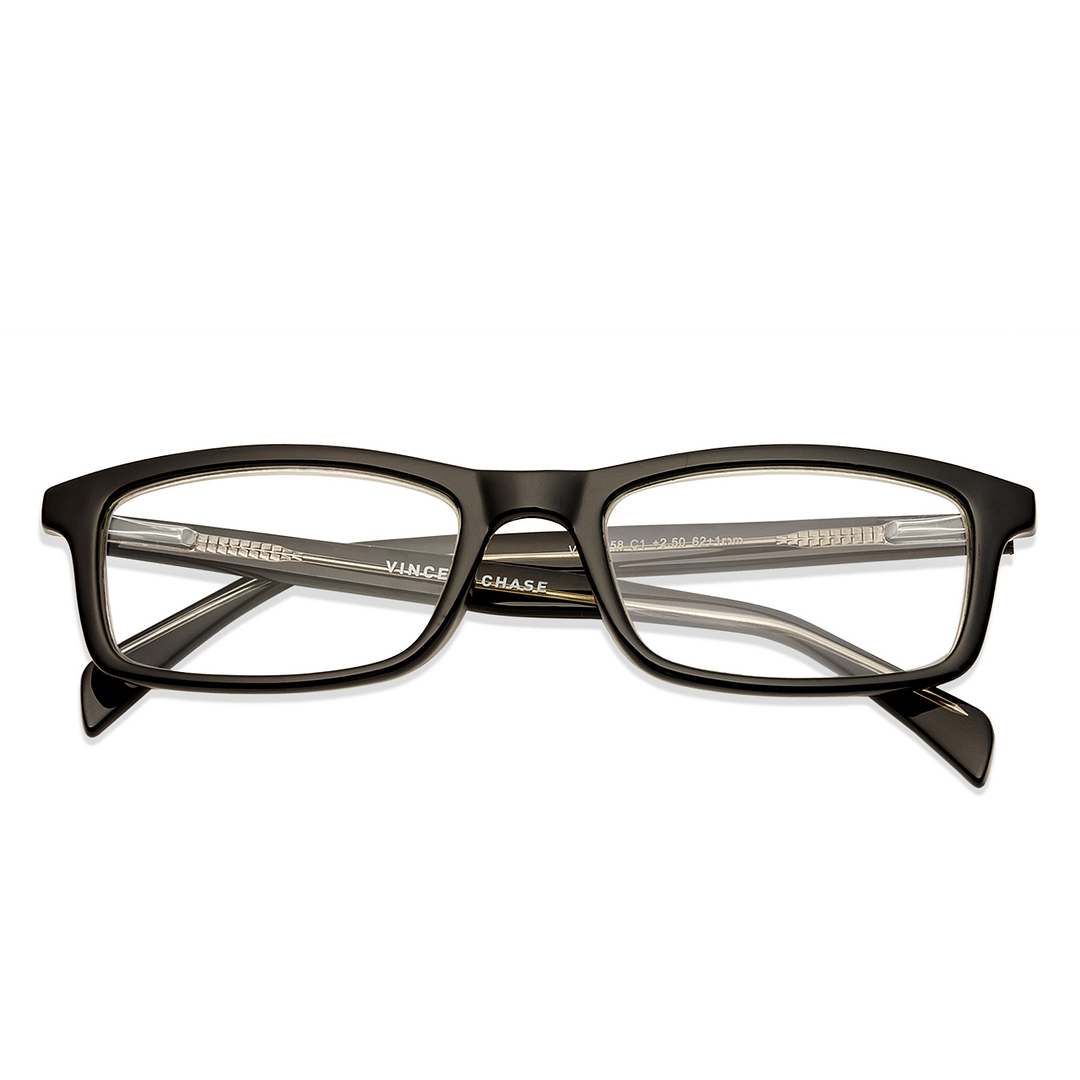 Lenskart READERS Black Black Full Rim Rectangle Lenskart READERS VC E11058 Only for 2 5 Prefitted Powers right side
